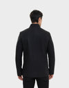 HARRISON MEN'S CLASSIC LEATHER COAT | BLUE